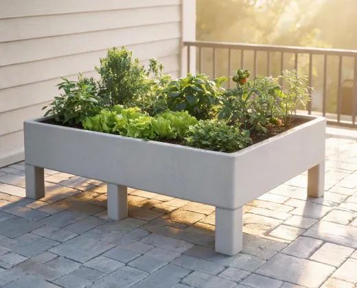 Raised garden bed