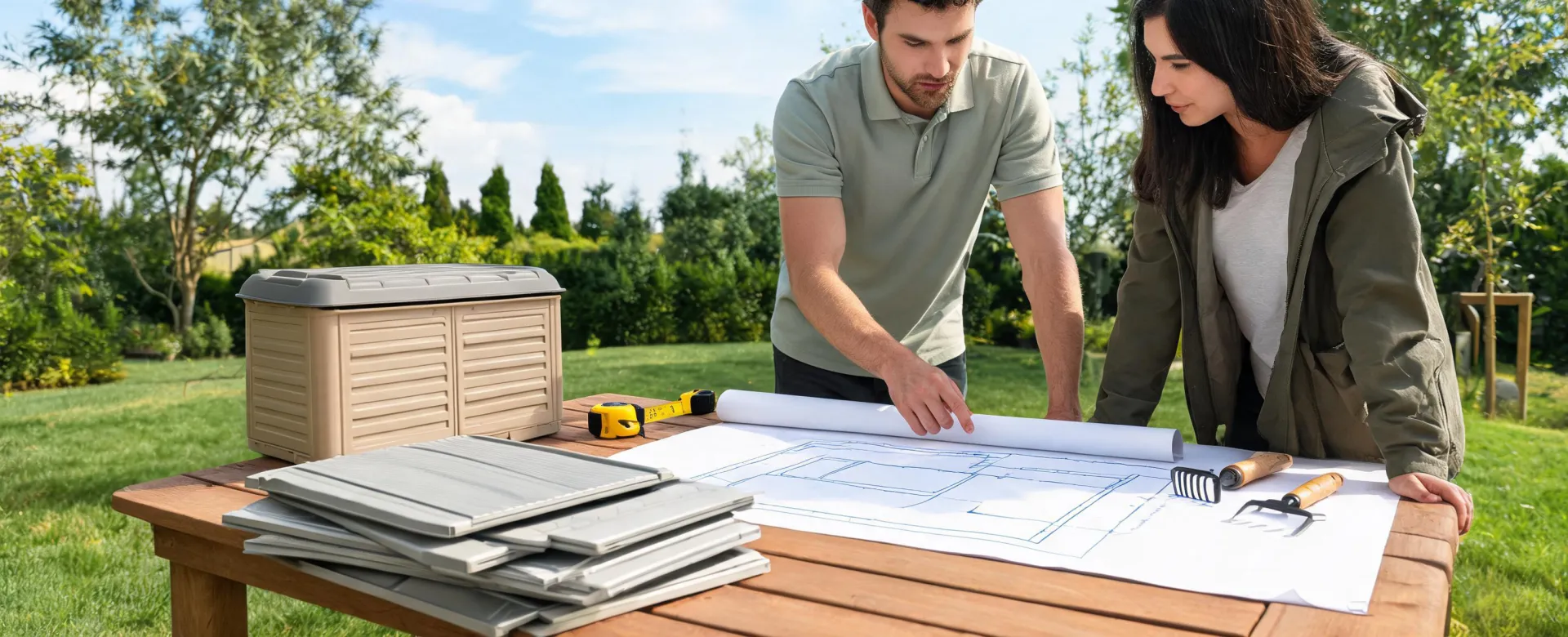 Keter outdoor storage planning service